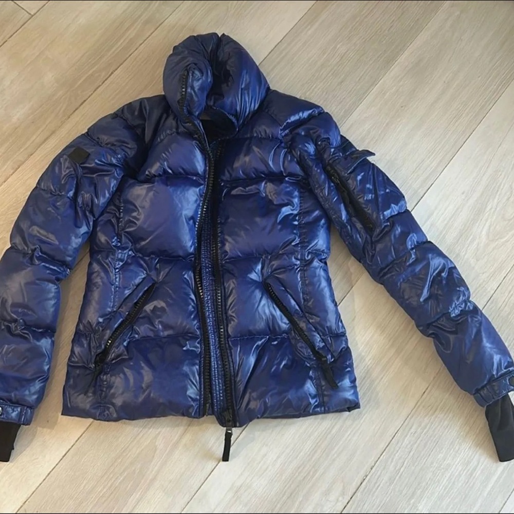 SAM. Blue Puffer Jacket